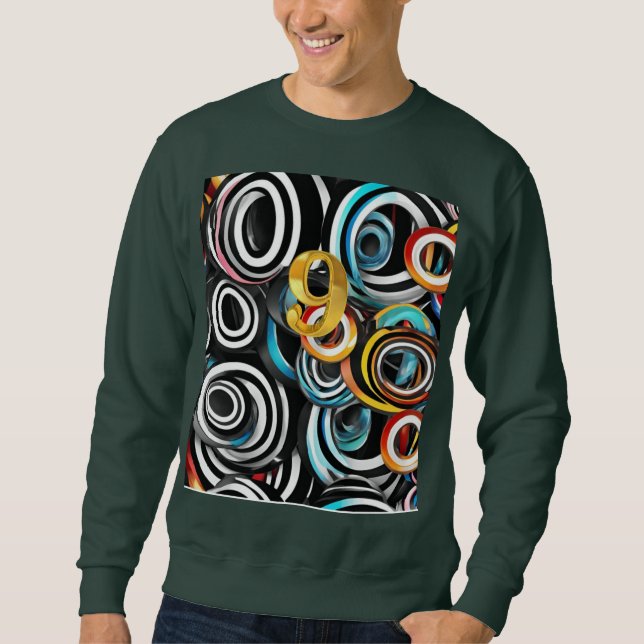 well designed sweater. sweatshirt (Front)