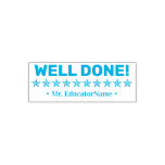 [ Thumbnail: "Well Done!" Assignment Marking Rubber Stamp ]