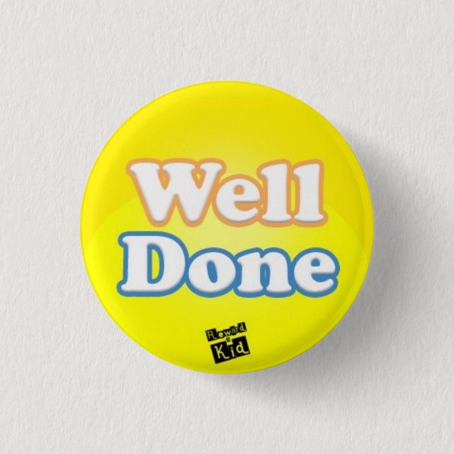 Well done button (Front)