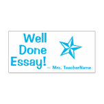 [ Thumbnail: "Well Done Essay!" Commendation Rubber Stamp ]