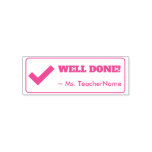 [ Thumbnail: "Well Done!" Feedback Rubber Stamp ]