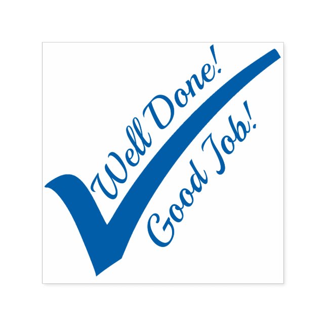 Well done, Good job Self-inking Stamp (Design)