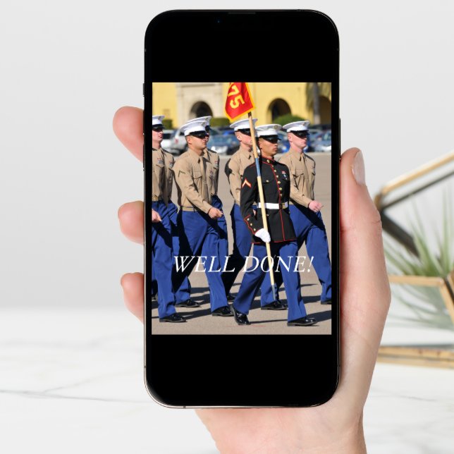 Well Done Greeting Card (Front Digital)