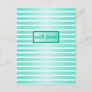 Well Done Postcard