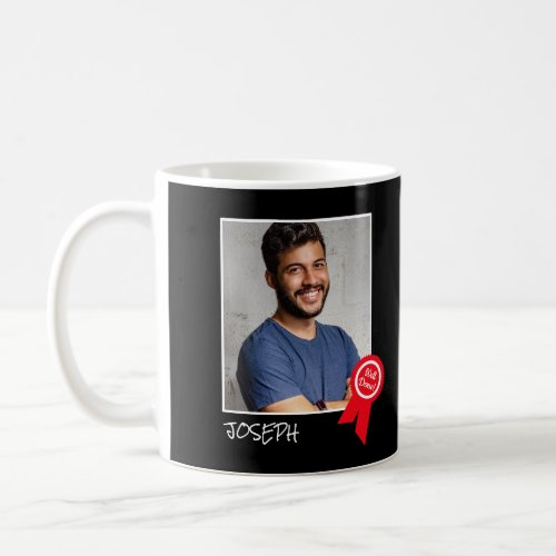 Well Done Red Rosette Custom Photo _ Personalized Coffee Mug