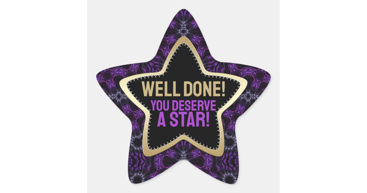 well done star