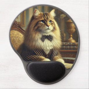 Well Dressed Cat "Cat Lover" Gel Mousepad
