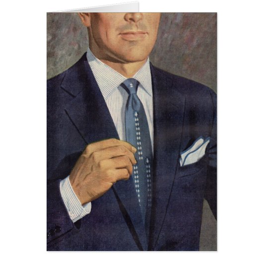 well-dressed mystery man cards (Front)