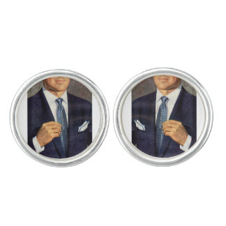 well-dressed mystery man cufflinks