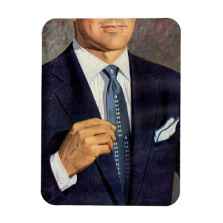 well-dressed mystery man magnet