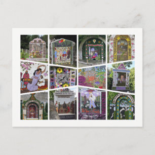 Well-dressings postcard 2