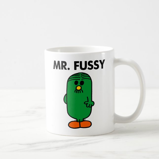 Well-Groomed Mr. Fussy Coffee Mug (Right)