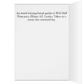 Well Hall Pleasuance, Eltham, S.E. London Cards (Inside (Left))