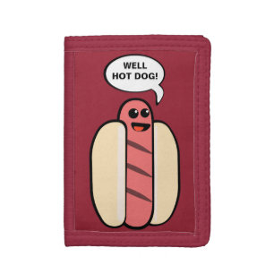 Well Hot Dog Trifold Wallet