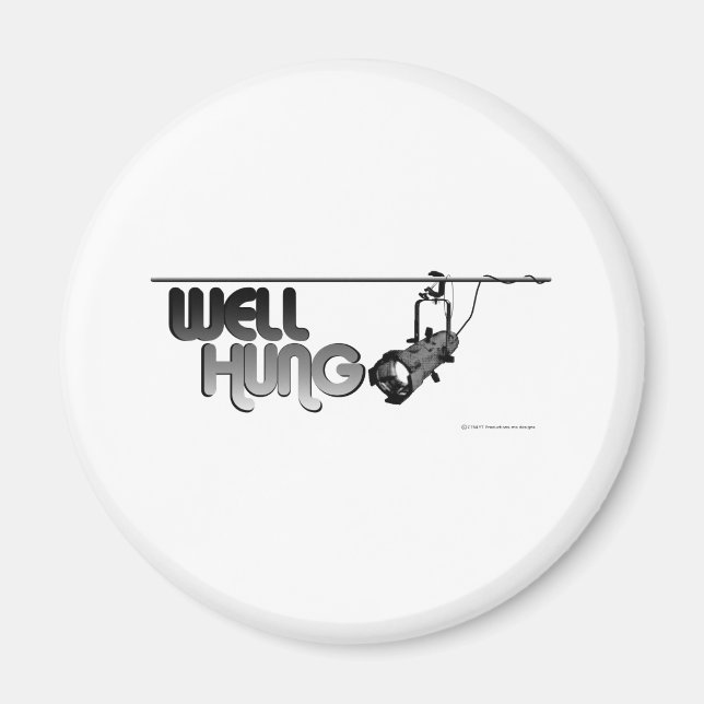 Well Hung (Ellipsoidal) Magnet (Front)