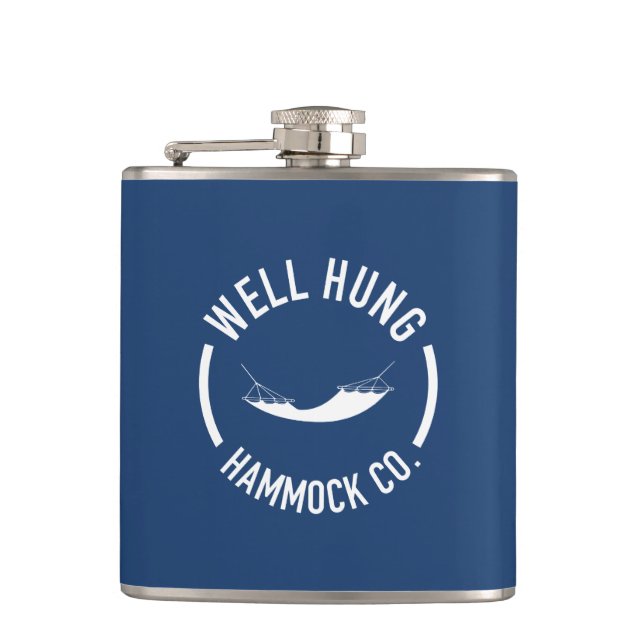 Well Hung Hammock Company Flask (Front)