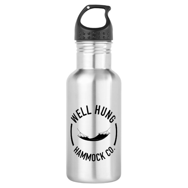 Well Hung Hammock Company Stainless Steel Water Bottle (Front)