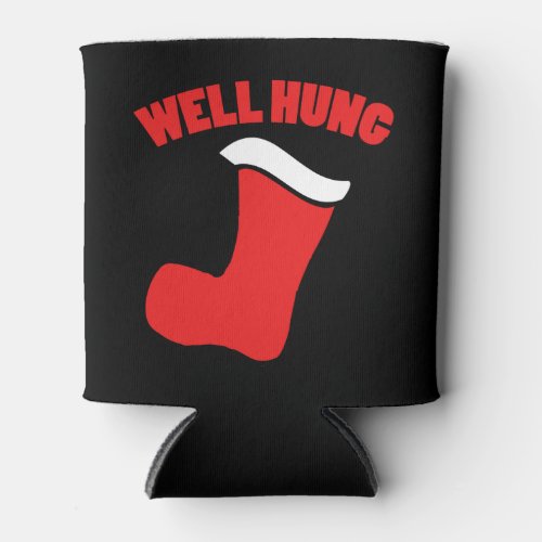 Well hung stocking can cooler