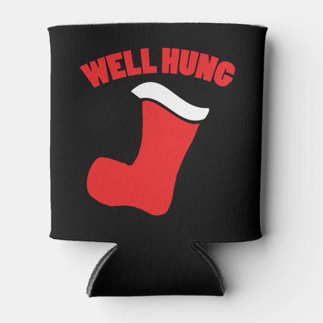 Well hung stocking can cooler (Front)