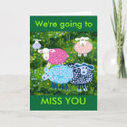 'Good Luck, We'll Miss You!' Card | Zazzle.com