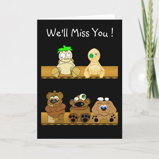 We'll Miss You ! feat The Misfits Card (Front)