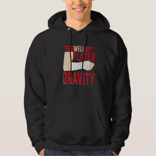 Well Played Gravity Broken Bone Hoodie