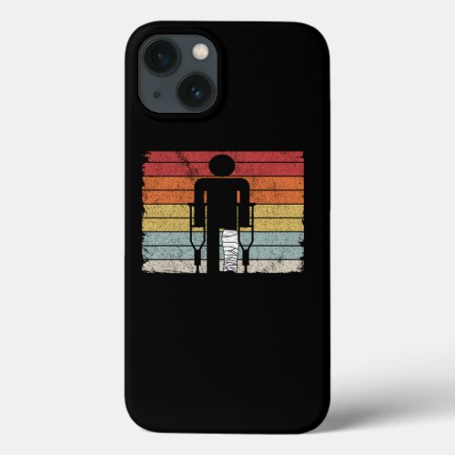 Well Played Gravity Broken Leg Surgery Recovery Vi iPhone 13 Case