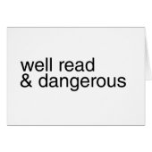 Well Read & Dangerous (Front Horizontal)