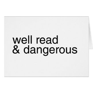 Well Read & Dangerous Cards