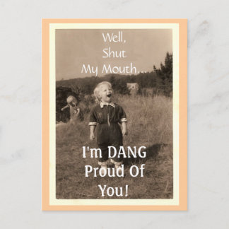 Well, Shut My Mouth... Postcard