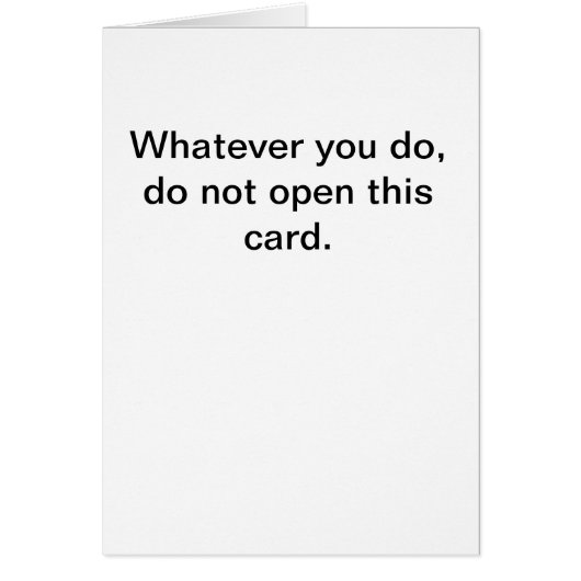 Well that was easy card (Front)