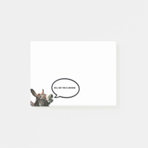 Well this is awkward post-it notes