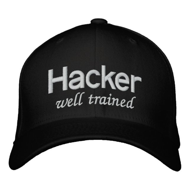 Well Trained Black Hat Hacker (Front)