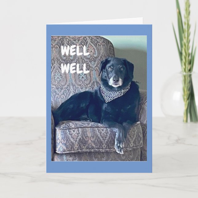 WELL WELL **YOU ARE 17** CARD (Front)