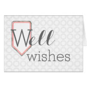 Well Wishes | Get Well Soon | Personal Stationary (Front Horizontal)