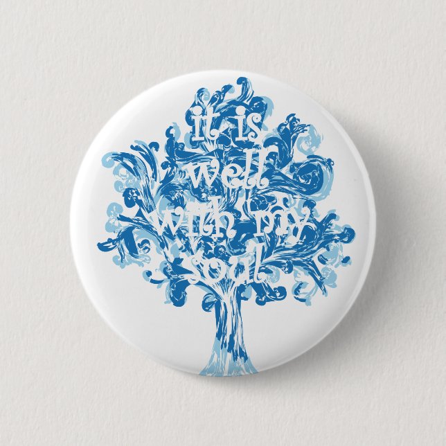 well with my soul button (Front)