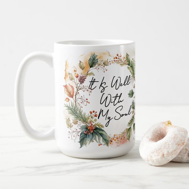 Well With My Soul Mug (With Donut)