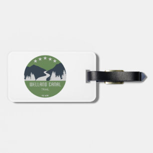 Welland Canal Trail Ontario Canada Luggage Tag