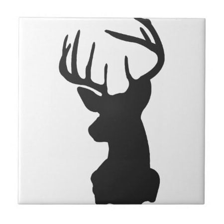 Wellcoda National Deer Hunt Stag Party Ceramic Tile