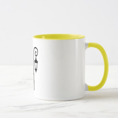 Wellesley College Lamppost Mug - Yellow Class