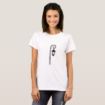 Wellesley College Lamppost Women&#39;s T T-shirt at Zazzle