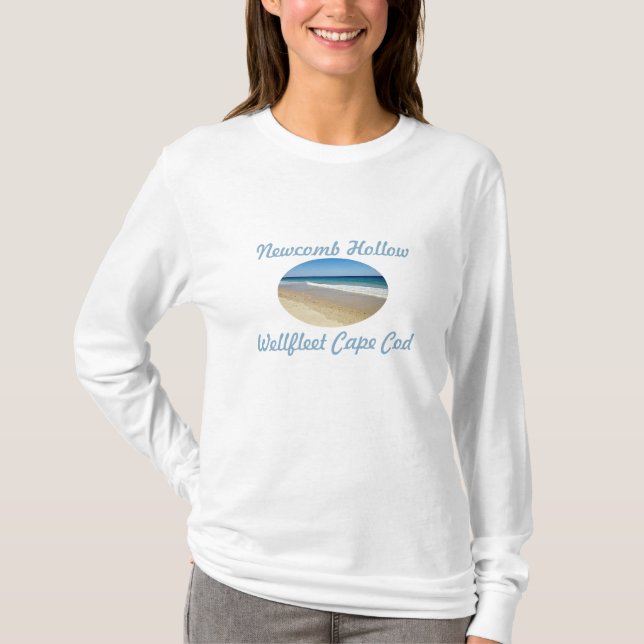 Wellfleet beach photo T-Shirt (Front)