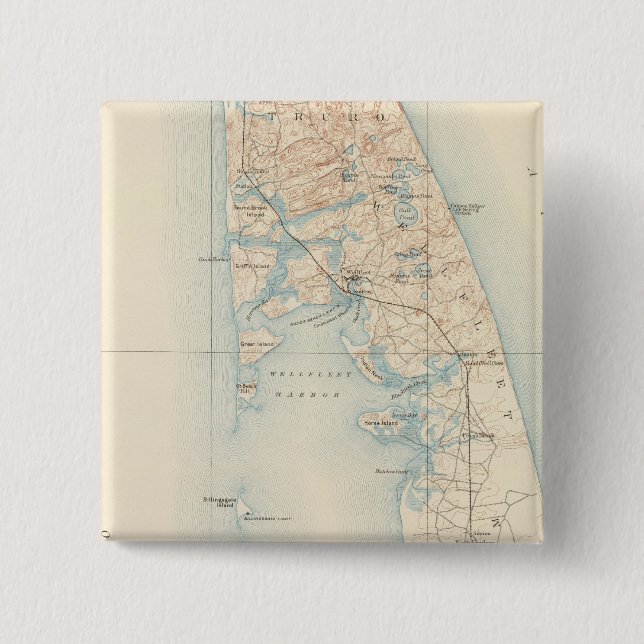 Wellfleet, Massachusetts Button (Front)