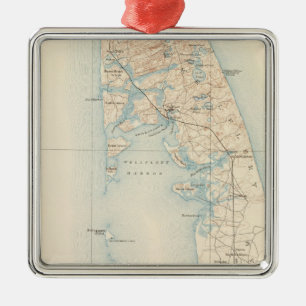 Wellfleet, Massachusetts Metal Ornament