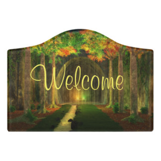 Wellinghall Door Sign