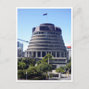 wellington beehive postcard