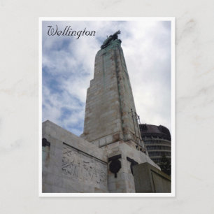 wellington cenotaph postcard