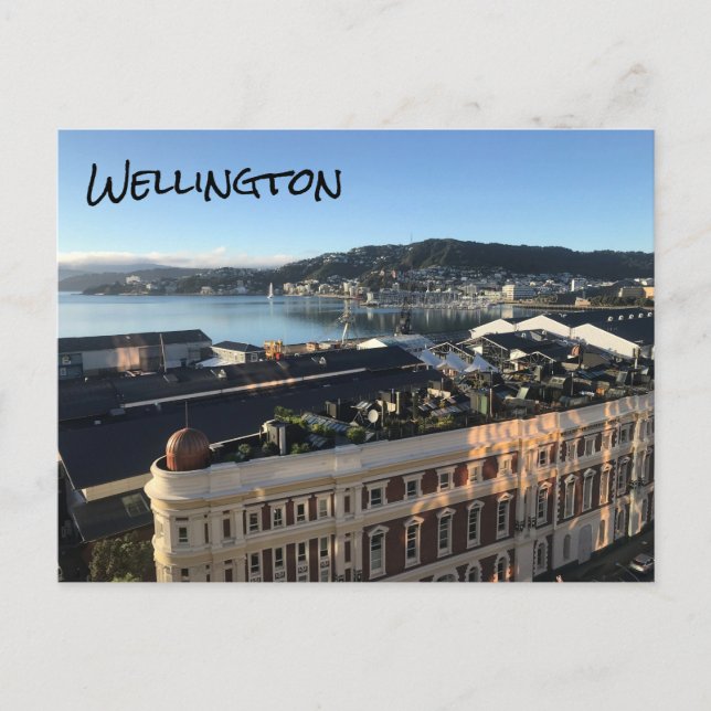 wellington harbour postcard (Front)