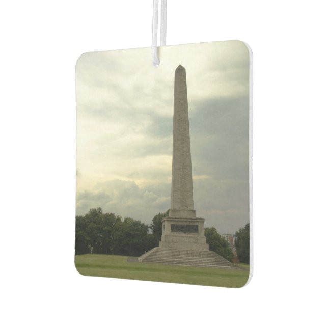 Wellington Monument Car Air Freshener (Left)