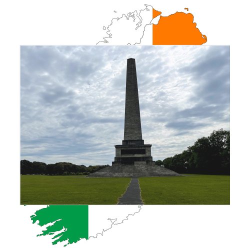 Wellington Monument Dublin Ireland Postcard